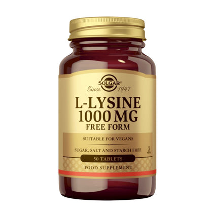 L-LYSIINI / 1000 mg / 50 kaps.