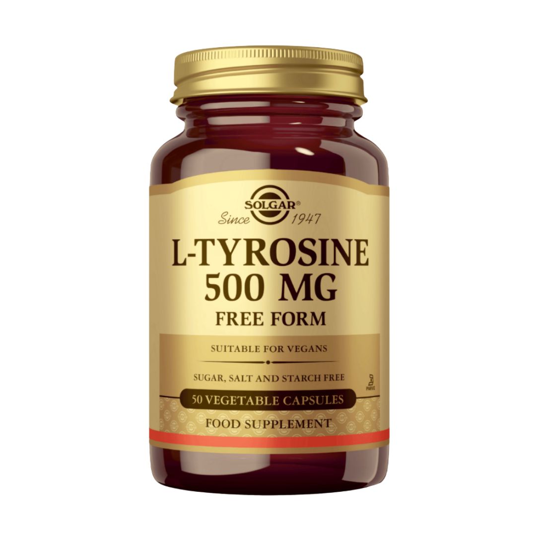 L-TYROSIINI / 500 mg / 50 kaps.