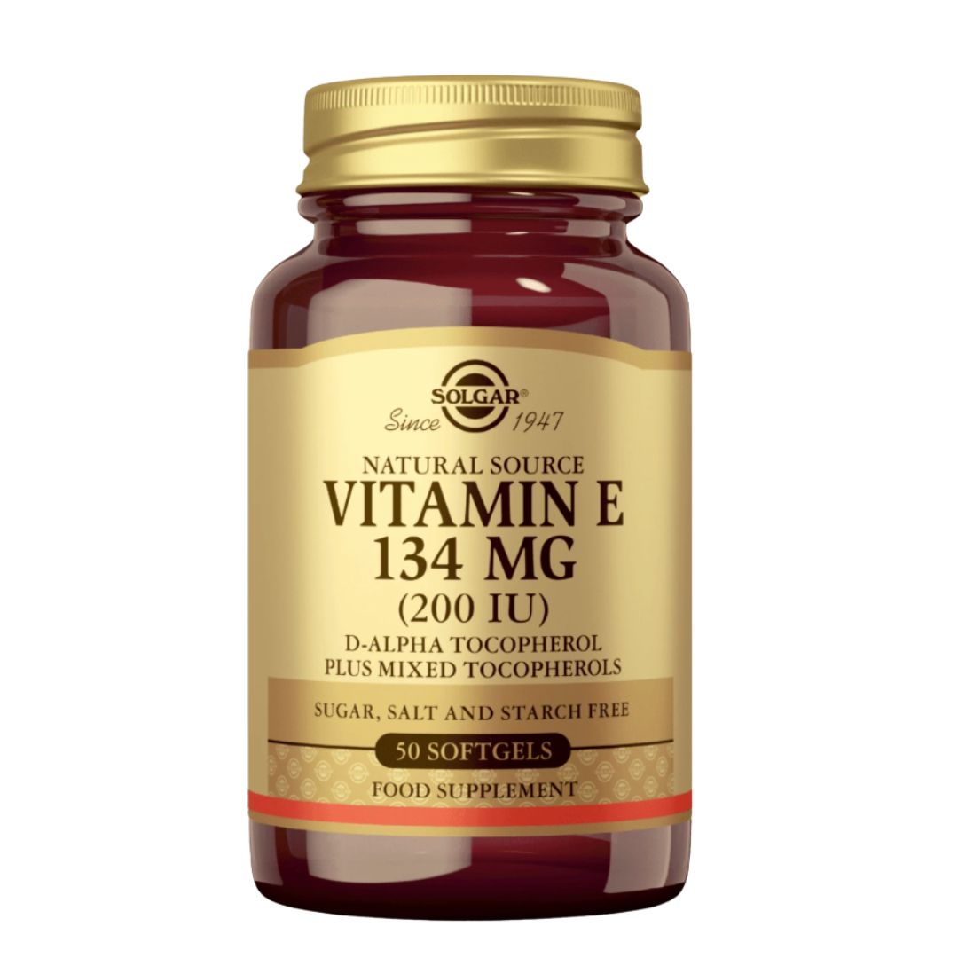 LUONTAINEN E-VITAMIINI / SEKOITETUT TOKOFEROLIT / 134 mg / 50 pehmokapselia