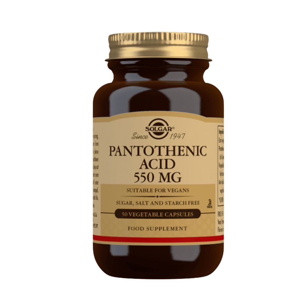 PANTOTEENIHAPPO / 550 mg / 50 kaps.