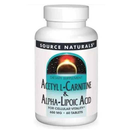 ASETYYLI L-KARNITIINI + ALA / 500 mg + 150 mg / 60 kpl