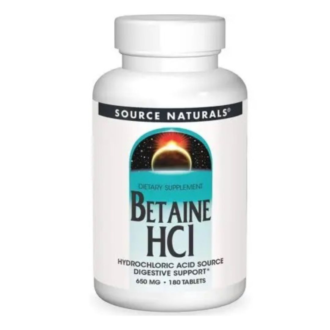 BETAINE HCI / 650 mg / 180 tabl.