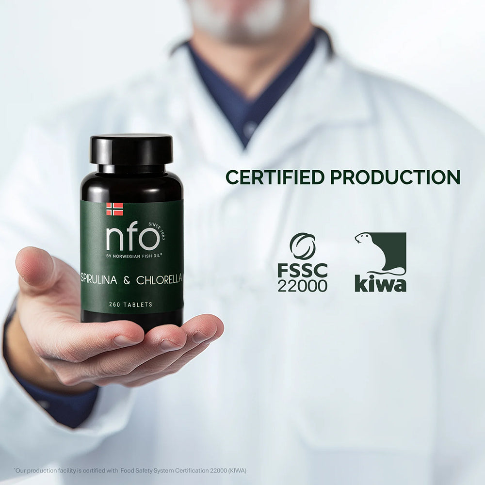 SPIRULINA & CHLORELLA (260 tablettia)