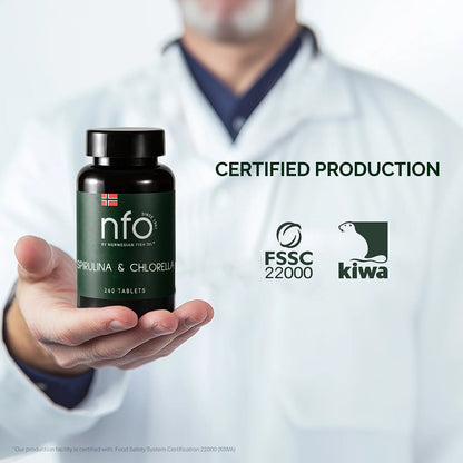 SPIRULINA & CHLORELLA (260 tablettia)