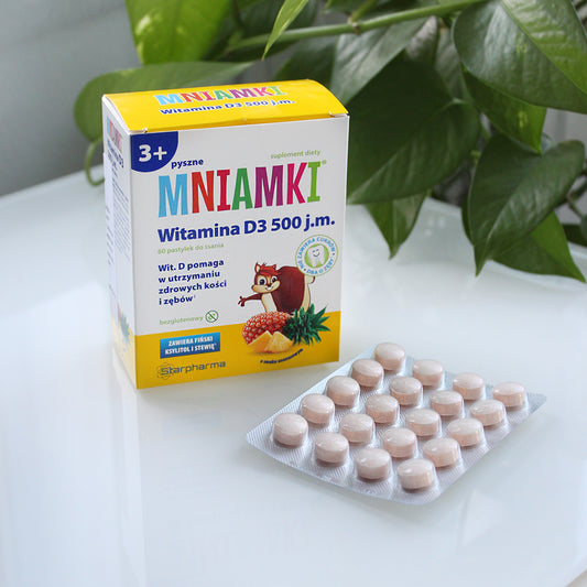VITAMIN D3 FOR CHILDREN / 60 pcs / SUGAR-FREE