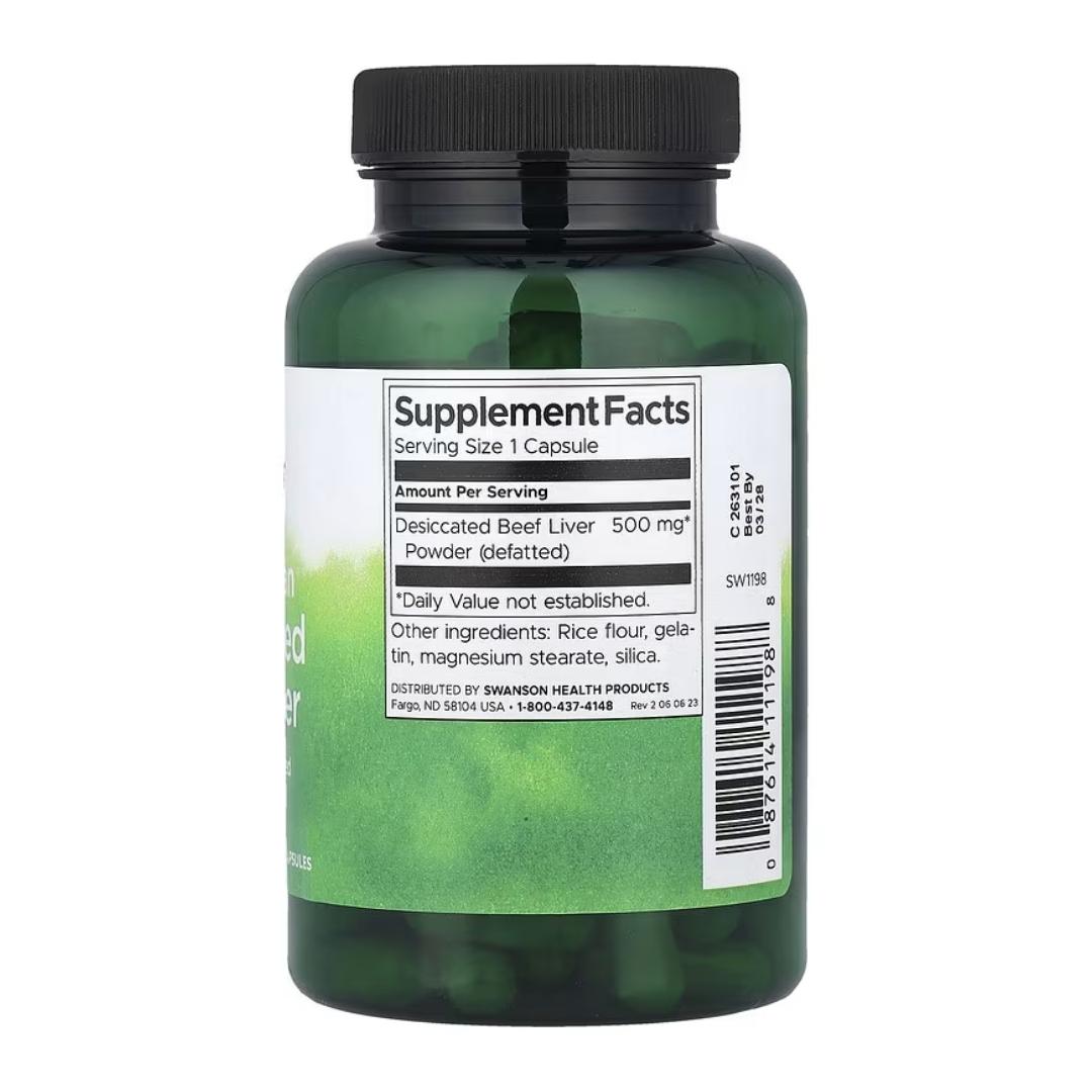 ARGENTIINALAINEN KUIVATTU NAUDANMAKSA / 500 mg / 120 kaps.