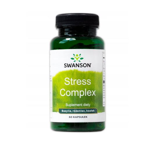 STRESSI YHDISTE / RUUSUJUURI + TULSI + VALERIAANA / 60 kaps.