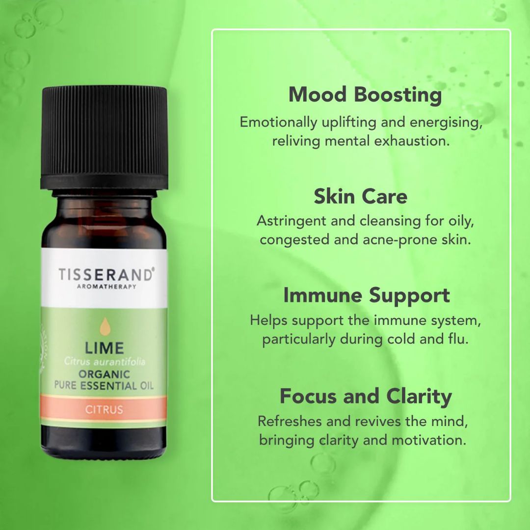 ETEERINEN ÖLJY / LUOMU LIME / 9 ml