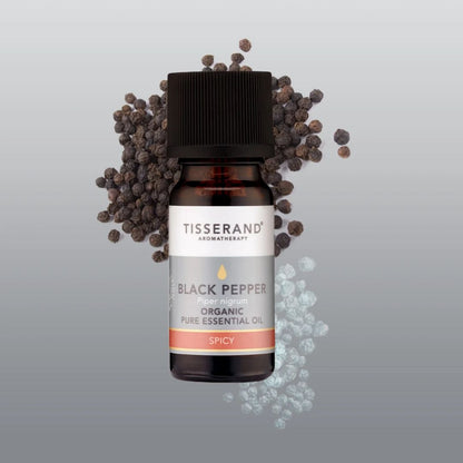 ETEERINEN ÖLJY / LUOMU MUSTAPIPPURI / 9 ml