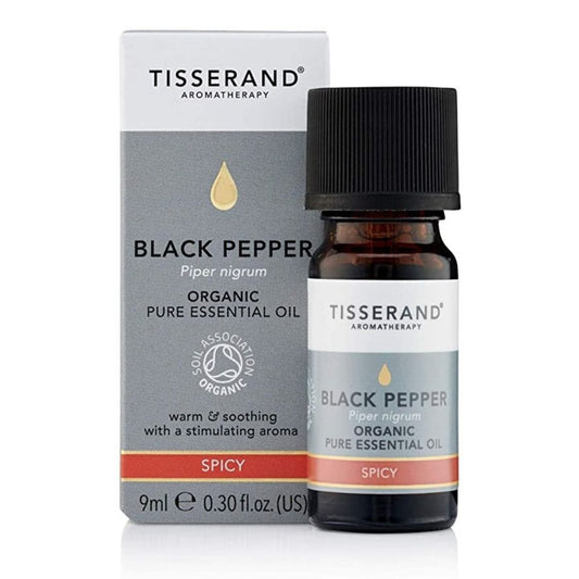 ETEERINEN ÖLJY / LUOMU MUSTAPIPPURI / 9 ml