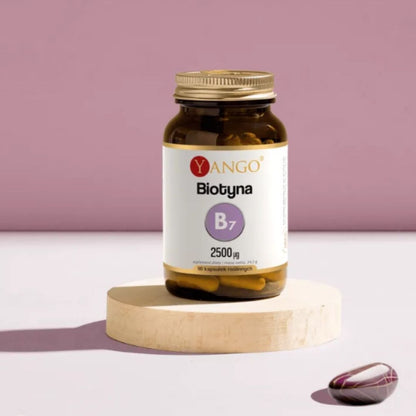 BIOTIN / 2500 mcg / 90 kaps.