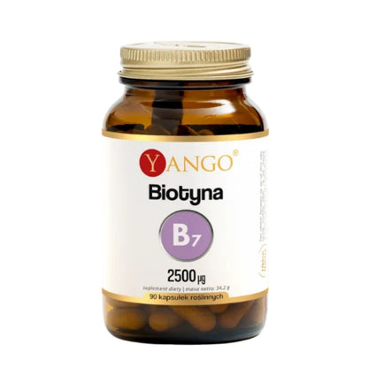 BIOTIN / 2500 mcg / 90 kaps.