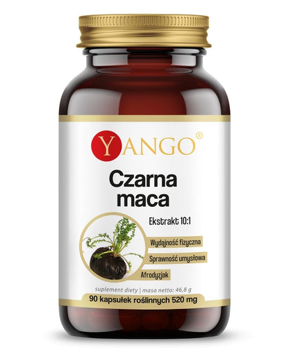 MUSTA MACA-UUTE / 430 mg / 90 kaps.