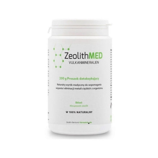 MIKRONISOITU LÄÄKETIETEELLINEN ZEOLIITTI KLINOPTILOLIITTI / DETOX / 200 g